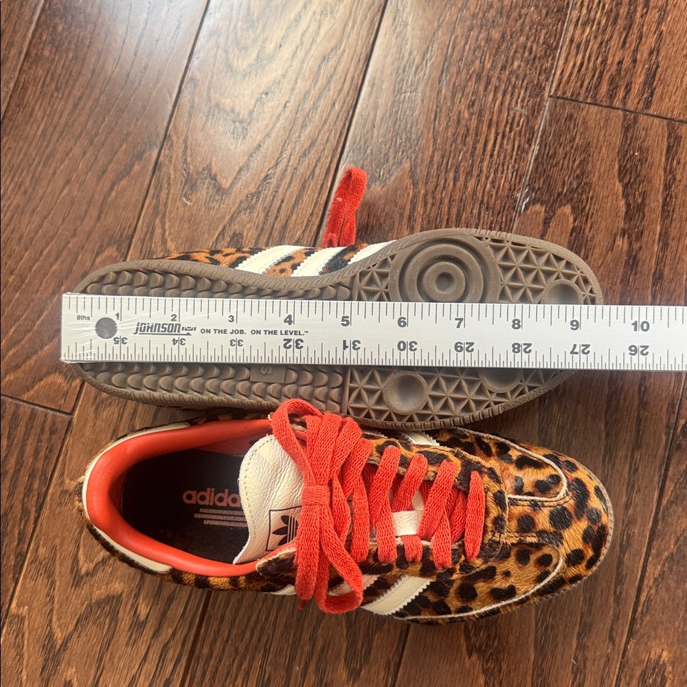 Adidas Samba OG leopard cheetah animal-print striped trainers- size M4/W5 - Picture 10 of 10